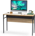 IRIS USA Computer Desk with Cable Organizer and Cable Tray