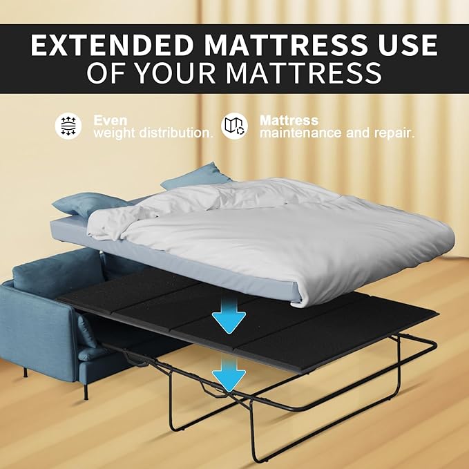 Imperius Heavy Duty Sofa Bed Support Board Pull Out Couch Mattress Board No Assembly NeededTwin Size 30''x 60''