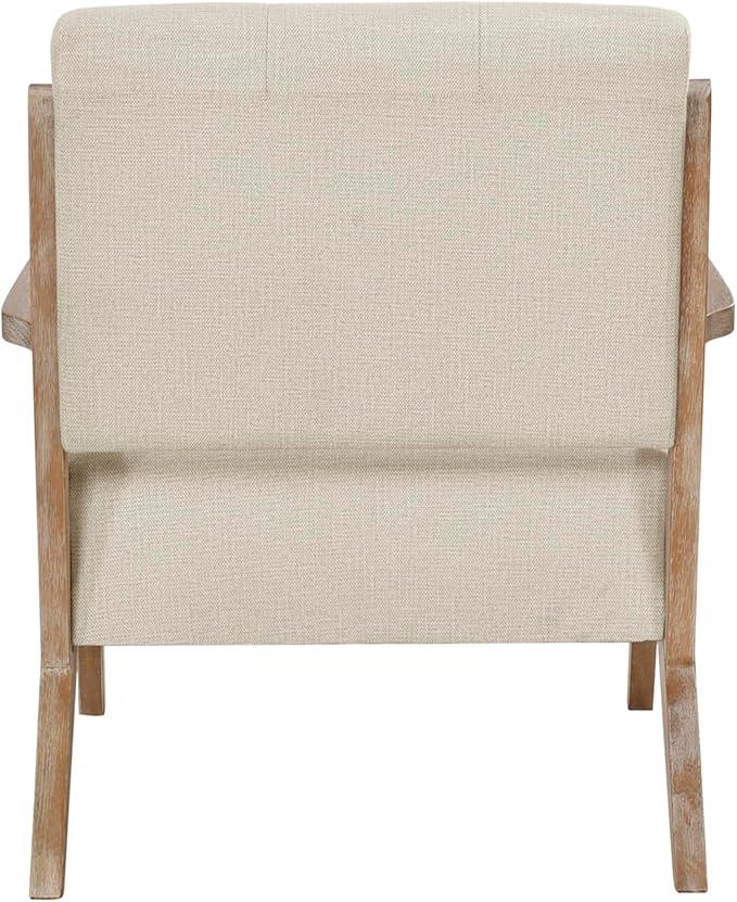 Lexicon Lhasa Fabric Accent Chair Sand Beige