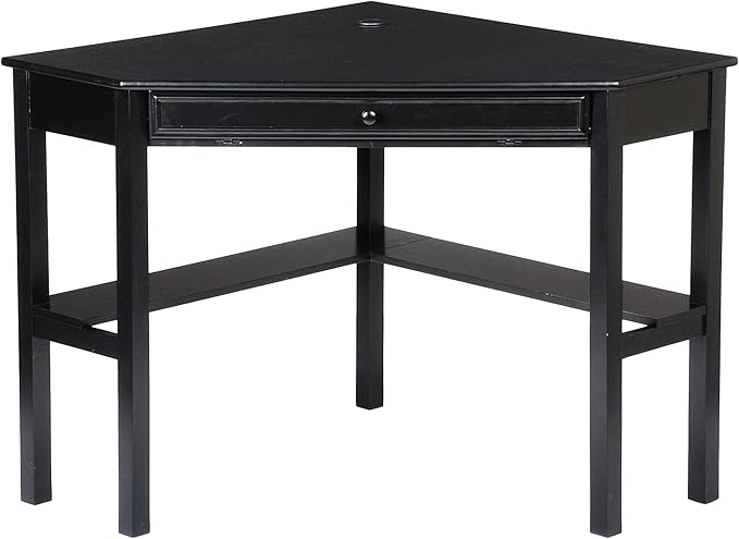 SEI Furniture Wardboro Corner Computer Desk Black (Model: HO6643)