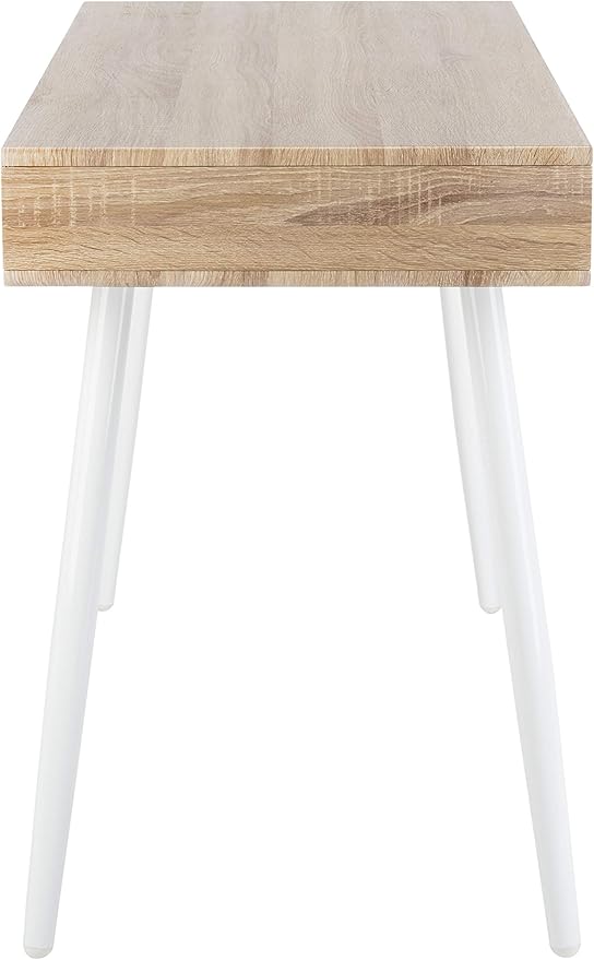 Safavieh Home Office Jorja Modern Natural and White 1-drawer Desk