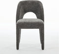 Dining Chairs Set of 2 Upholstered Kitchen Chairs with Soft Backrest Living Room Chairs for Home KitchenGray
