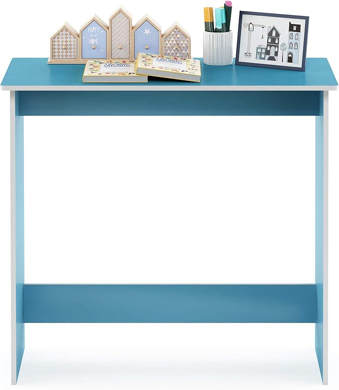 FURINNO Simplistic Study Table Light Blue