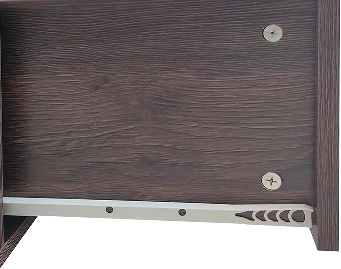 Drawer Wood File Cabinet with Coded Lock Mobile Lateral Filing Cabinet Printer Stand with Open Storage Shelves for Home Office Modern Popular Wood Grain