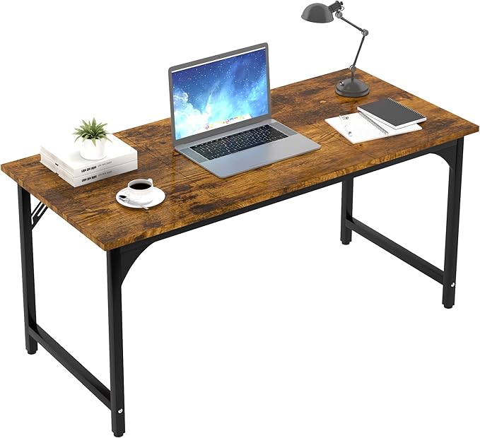 AZN Computer Desk Office Desk 47'' Computer Desk for Work Study Writing Gaming Office Desk w/ 24in Wide Desktop &amp Large Legroom Home Office Desks w/Waterproof &amp Scratch-Resistant Surface