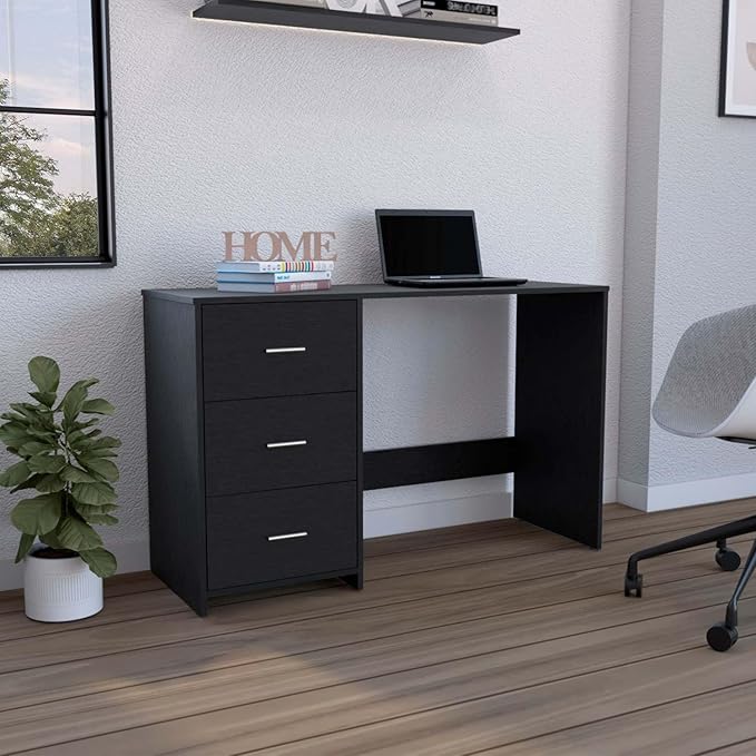 Writing Desk 3 Drawers Classic Style for Home Office &amp Study