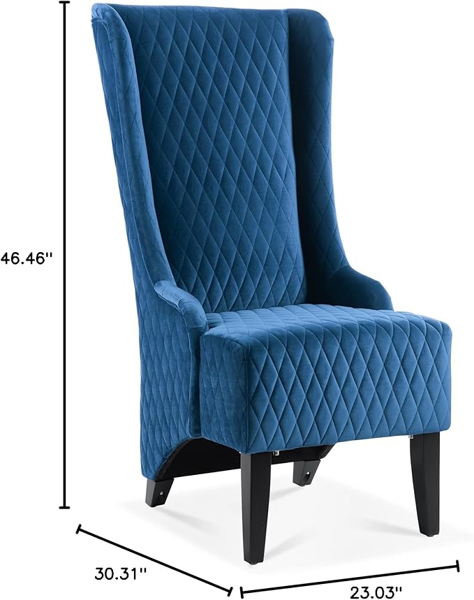 23.03 Wide Wing Back ChairSide Chair for Living Room
