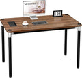 GreenForest Computer Desk 47 Home Office Writing Small Desk Modern Simple PC Table Sturdy Workstation Walnut