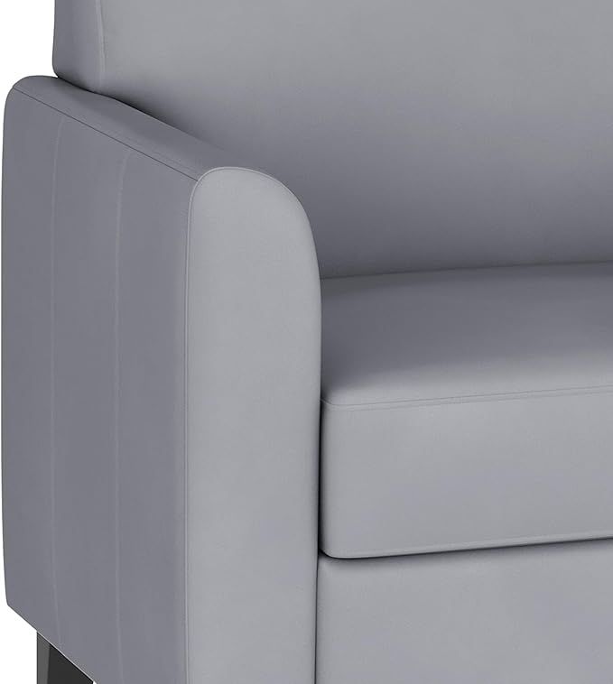 Flash Furniture HERCULES Diplomat Series Gray LeatherSoft Sofa