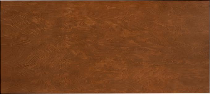 Melissa Mid Century Walnut Desk by Linon