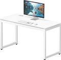 SHW 48-Inch Commercial-Grade Office Computer Desk White