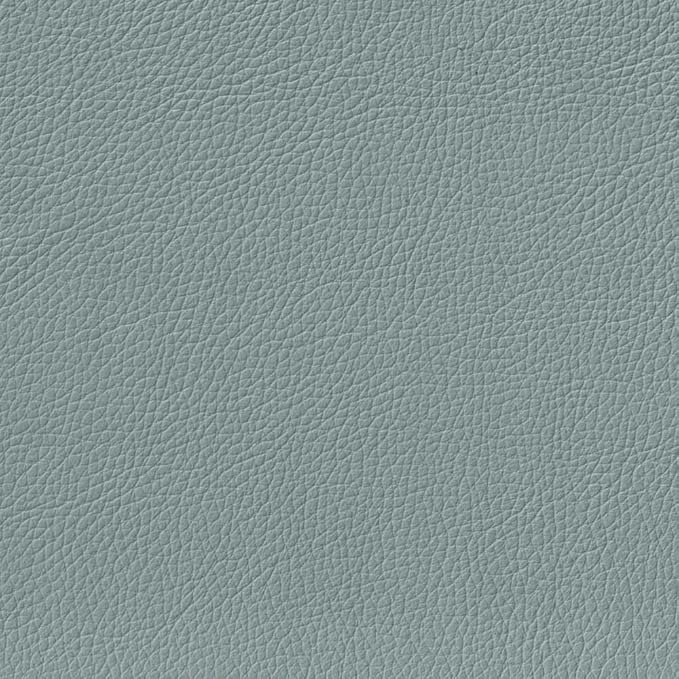 Hydeline Ersa Top Grain Leather Chair Spa Blue Memory Foam and Springs Seating