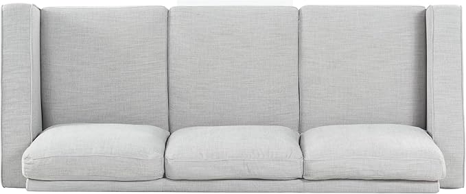 SAFAVIEH Couture Furniture Collection Felicianya Modern Light Grey 3-Seater Sofa