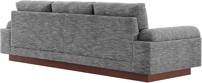 Modway EEI-6401-GRY Oasis Upholstered Fabric Sofa Gray