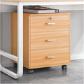 HASMI Filing Cabinet File Cabinet with Lock Office Cabinet Wooden Side Cabinet Modern Storage Cabinet Floor Document Cabinet Storage Cabinet (Color : A)