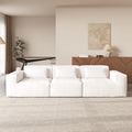 JACH 118 Modular Sectional Sofa Huge Plus 3 Seater Cloud Couch Modern Comfy Cloud Couches Sofas Furniture for Living Room Office Apartment Beige