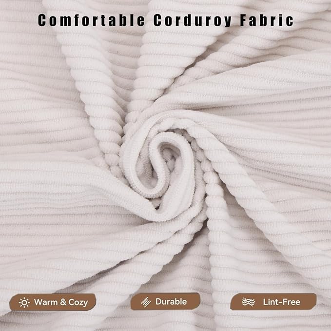 73 Convertible Modular Folding Sofa Bed 5-in-1 DIY Combination Fold Out Sleeper Sofa Bed Loveseat sleeper Couch with Removable Armrests Corduroy Floor Couch Small couches for small spaces Beige