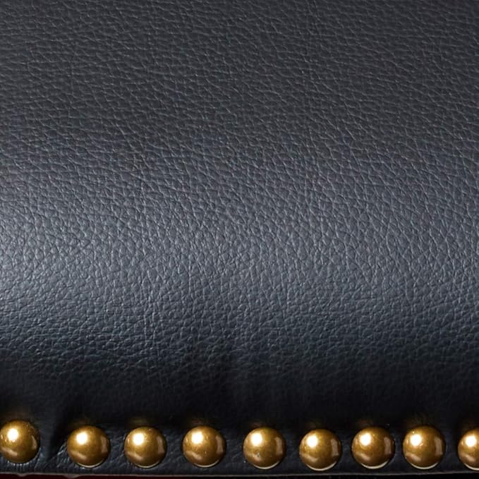 Boss Captain’s Chair In Black Vinyl W/ Casters