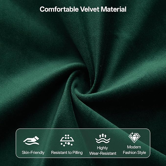 66 Queen Pull Out Couch BedVelvet 3-in-1 Queen-Size Sleeper SofaConvertible Pull-Out Sofa Bed with Side PocketsSleeper Loveseat for Living RoomApartment Offices (Green)