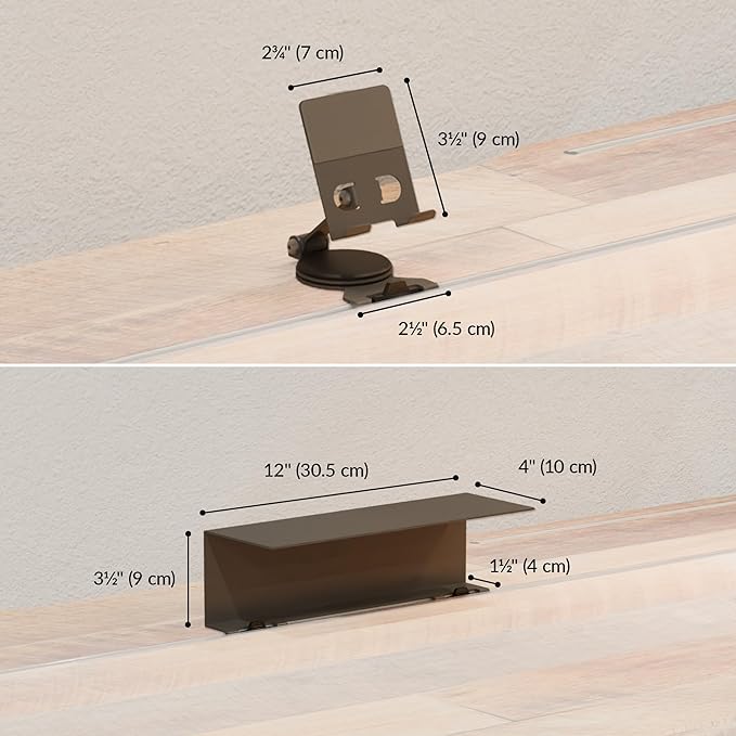 Vari ComfortEdge 60x30 Adjustable Electric Standing Desk with TechTrack - Sit Stand VariDesk with Memory Presets Included Phone Stand &amp Shelf 200 LB Capacity Tool-Free Assembly (Reclaimed Wood)