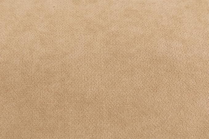 ZeHuoGe Mid Century Modern Accent Chair Rocking Chair with Wood Frame Upholstered Living Room Chairs Reading Armchair for Bedroom Sunroom (Khaki)