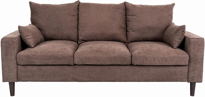 Panana 2 Seater &amp 3 Seater Fabric Corner Sofa Living Room Suite Set Sofa Sets for Living Room Brown