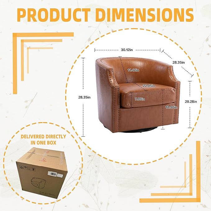 360° Degree Swivel Chair Living Room Chair