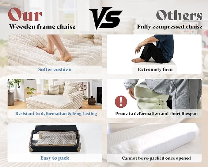 VanAcc Upholstered Sofa Bed Chaise Lounge Indoor with Armrests and Throw Pillows Plush Chair Bed for Living Room Sleeper Chair(Brown)