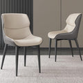 Kitchen Dining Chairs Set of 2 Modern Accent Heavy Duty Desk Chairs with Metal Legs for Home Office Bedroom &amp Living Room