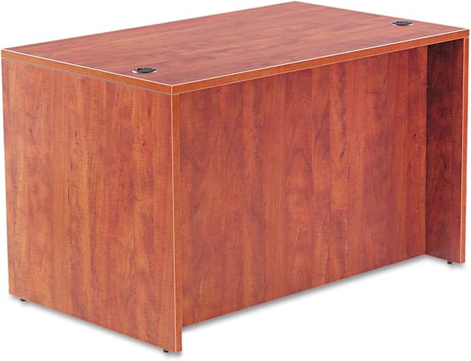 Alera Valencia Series 48 by 30 by 29-1/2-Inch Desk Shell Medium Cherry