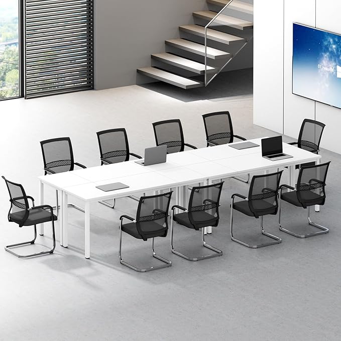 SogesGame 70.8 Inch Computer Office Desk Gaming Writing Work Study Large Table for Home Office Metal Frame Modern Simple Style White