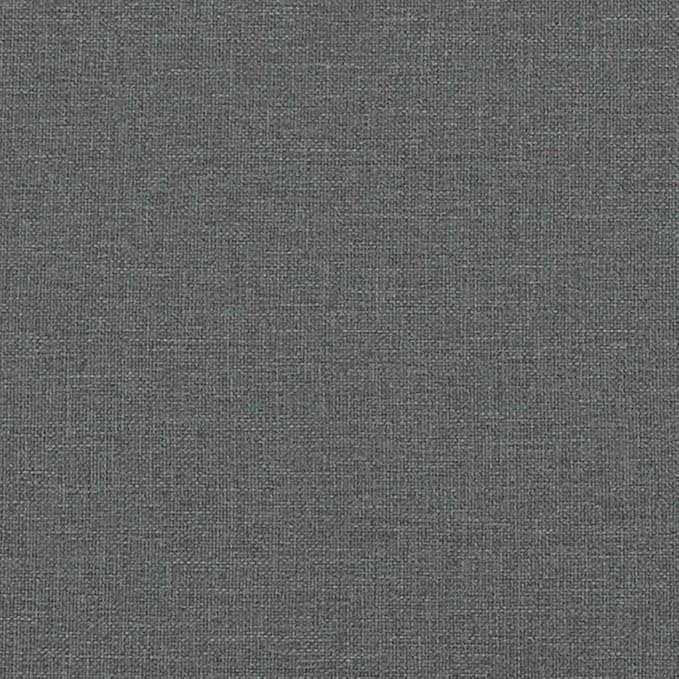 vidaXL 44 W Small Loveseat with Round Pillows Fabric Sofa with Armrests &amp Wooden Feet Modern 2 Seater Couch for Small Spaces Ideal for Living Room &amp Bedroom Dark Gray