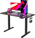 FEZIBO 48x24 Electric Height Adjustable Standing Desk Ergonomic Sit-Stand Home Office Workstation Black