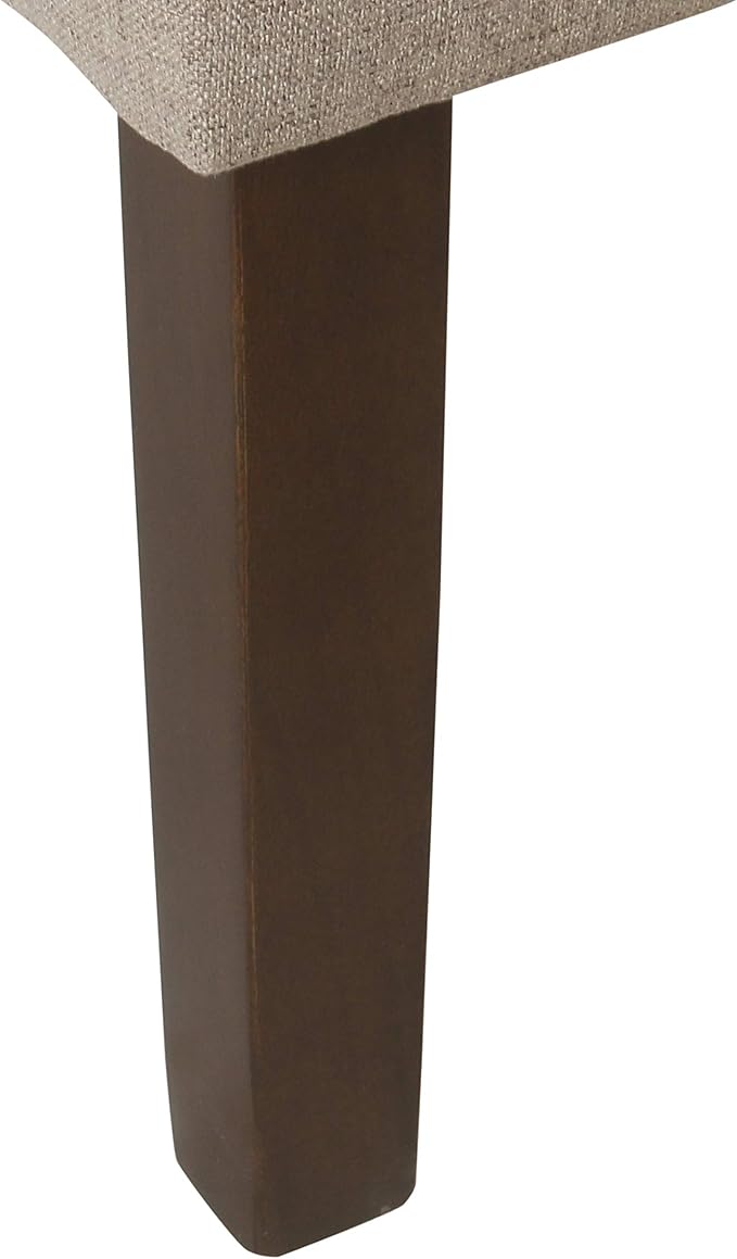 HomePop Swoop Arm Accent Chair Tan