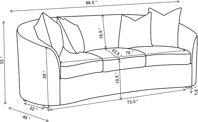 Coaster Home Furnishings Rainn Upholstered Tight Back Sofa Latte