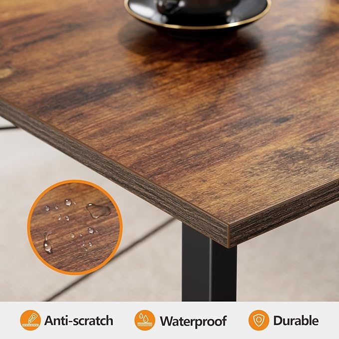 FEZIBO 32 inch Computer Desk Home Office Small Desk Modern Simple Style PC Table for Home Office Study Writing