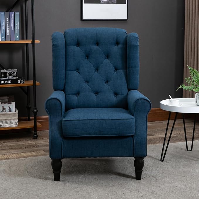 Button-Tufted Accent Chair: Living Room &amp Bedroom Comfort