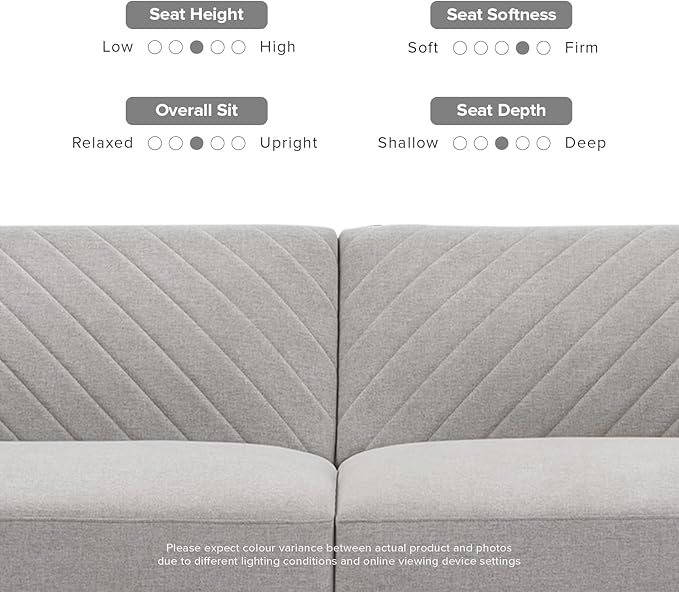 mopio 76.4 Futon Sofa Bed Couch Loveseat Sleeper Sofa Mid Century Modern Futon Couch Sofa Cama Couches for Living Room (Light Gray Fabric)