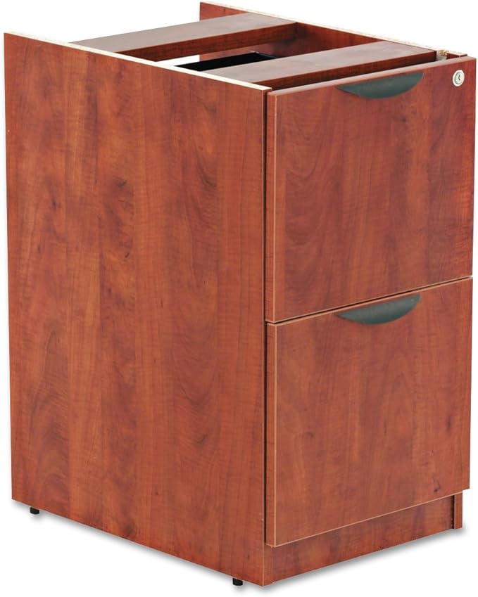 Alera VA542822MC Valencia F/f Drawer Full Pedestal 15 5/8 X 20 1/2 X 28 1/2 Medium Cherry