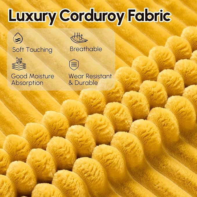 Folding Sofa Bed Convertible Sleeper Chair with Pillow Foldable Mattress Lounge Chair for Living Room Bedroom Portable Guest Bed Yellow