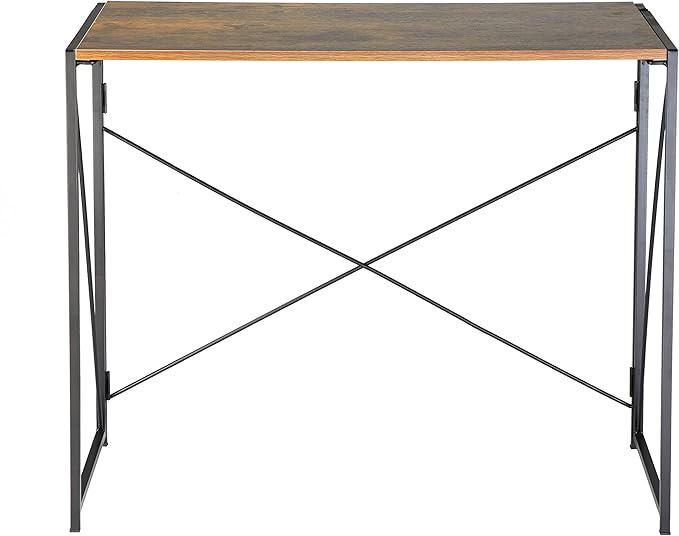 Urban Lifestyle Foldable Computer Desk Wood/Black