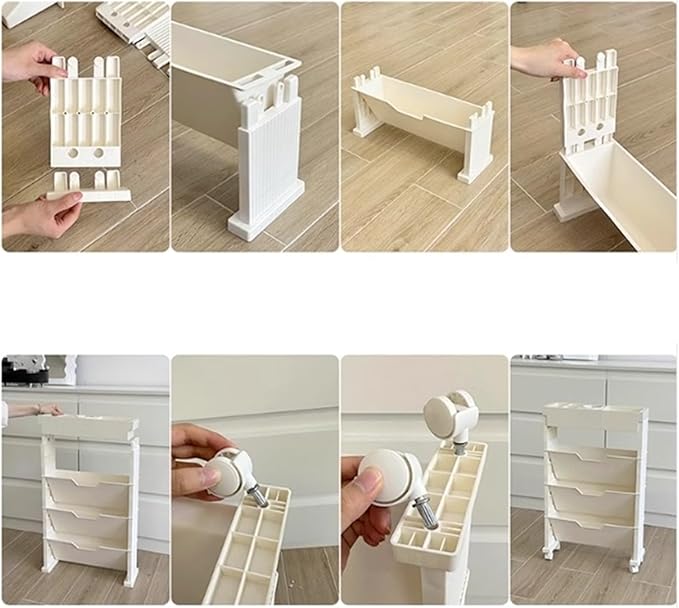 Rolling Filing Cabinet Under The Desk File Storage Shelf Floor Storage Cabinet Trolley Office Storage Simple Bookcase Mobile File Cabinets