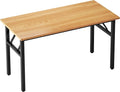 Folding Desk 62 inch No Assembly Folding Desks for Small Spaces Sturdy Foldable Computer Desk Functional Home Office Desks Study Writing Desk Office Table Workstation for Home Office Outdoor