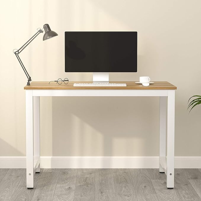 43”Large MDF Computer Office Desk PC Laptop Table Study Work-Station Home Office Furniture Wood