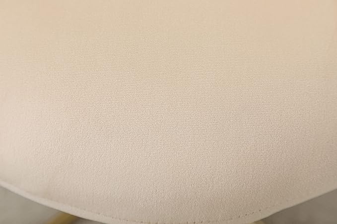 Modern Velvet Accent Chair Comfy Cute Upholstered Vanity Desk Chair wMetal Legs Soft CushionArmchair for Living Room 2PCSet
