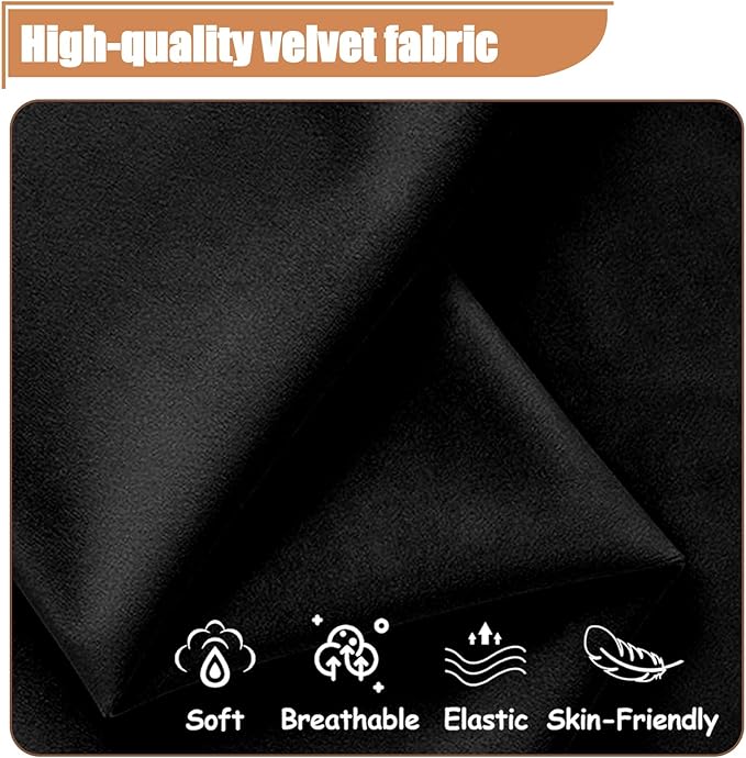 3 in 1 Convertible Sleeper Chair Bed Modern Velvet Pull Out Sofa Bed Single Sleeper with Adjustable Backrest/Pillow/Side Pockets for Living Room Bedroom Apartment Small Space(Black)