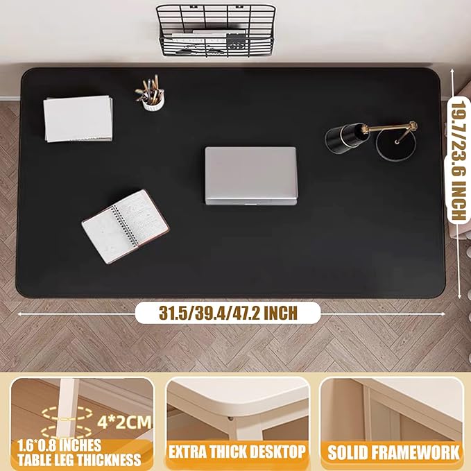 Modern Desk 47.2 Inch Computer Table Simple Style Office Writing Desk Industrial Office Table