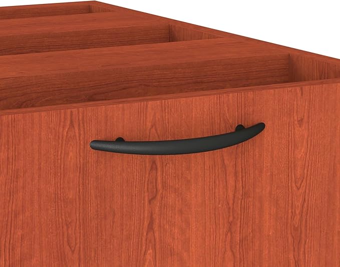 Alera Valencia Series 16 by 22 by 28-Inch 2 Box and 1 File Drawer Full Pedestal Medium Cherry