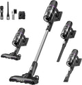 EurekaCordless Vacuum - 50 Min Runtime for Large Homes 5.5 lbs Lightweight Ideal for Pet Hair &amp Allergies on Hardwood &amp Carpet ReactiClean 410