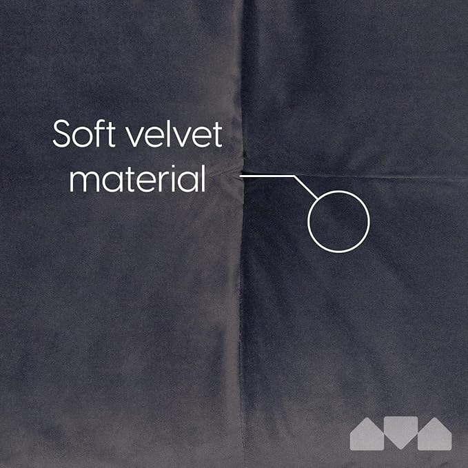 Milliard Medium Couch Velvet Love Seat Couch for Small Spaces (57x 24 x 30.5)